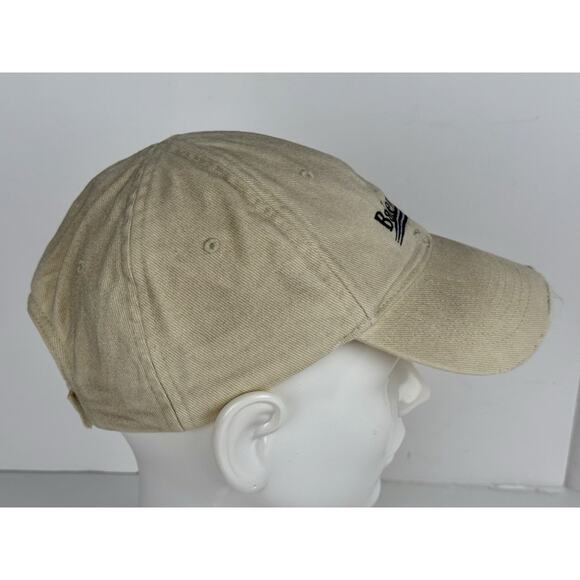 Balenciaga Baseball Cap Ivory Cotton Fabric - Picture 4 of 9